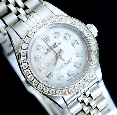 rolex black gold oyster diamond|rolex full diamond watch price.